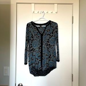 Luck brand blouse size small.